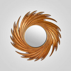 Дизайнерское круглое зеркало “BOBLEBAD”, диаметр 98 см