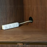 Угловой шкаф из массива дерева LEMIER для посуды и приборов