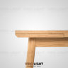 Раздвижной обеденный стол SCOOT цвет орех