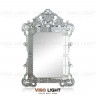 Дизайнерское зеркало “DOREN” в раме под серебро