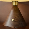 Настольная деревянная лампа TOTH в стиле лофт