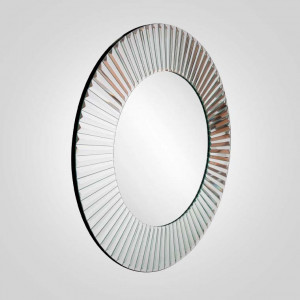 Круглое зеркало “FROSSENT HJERTE” для ванной комнаты, диаметр 71 см