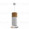 Подвесной светодиодный светильник BEROS W-PB WH высота плафона 31 см цвет белый