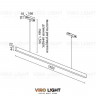 Линейный светодиодный светильник SARVAR 1505 WH