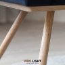 Современное кресло PACO с деревянными ножками