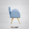 Современное кресло PACO цвет голубой