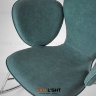 Дизайнерское кресло-качалка CLOVER из эко кожи