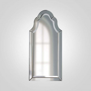 Дизайнерское зеркало в арочной раме “SOLV”, 110х52 см