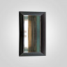 Зеркало прямоугольное “OBELISK”, цвет рамы черный, 120х80 см