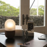 Дизайнерская настольная лампа EGG у окна