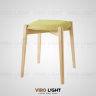 Дизайнерский деревянный стул с мягким сиденьем BALLET