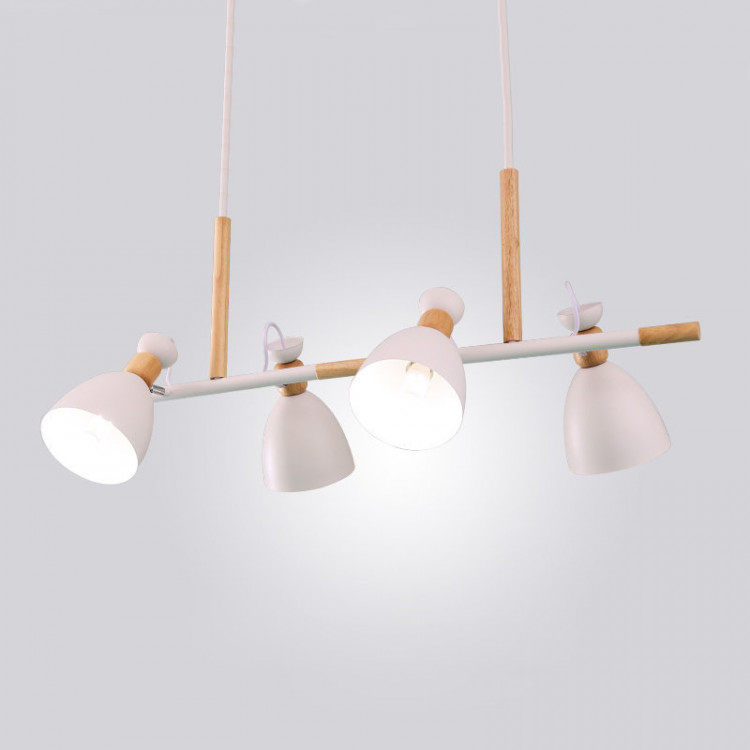 Подвесная люстра TRIF WOOD LONG