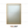 Зеркало в золотой раме “Skinne” размеры 104х74 см