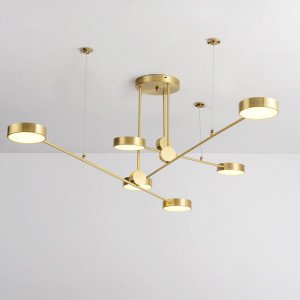 Потолочная светодиодная люстра TECHNUM LED GOLD