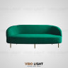 Дизайнерский диван LEVANT цвет зеленый