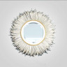 Белое дизайнерское зеркало “PELS” 