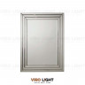 Зеркало в серебряной раме “LIDENSKAB” размером 117х87
