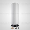 Накладной светодиодный светильник DIN белого цвета