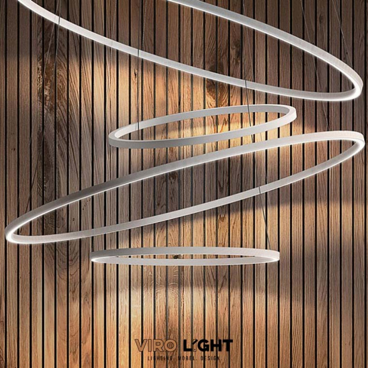 Подвесная светодиодная люстра GERHON RING LN