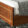 Двуспальная деревянная кровать TURIN A отличного качества
