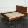 Двуспальная деревянная кровать TURIN A в спальню