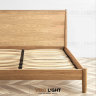 Деревянная кровать MIDI светлых тонах