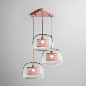 Подвесная люстра CATCH TRIO ROSE