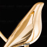 Дизайнерский светильник с птицами NOMI цвет золото