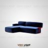 Дизайнерский угловой диван HYGGE для гостей