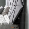Двуспальная дизайнерская кровать BRILL сделана очень качественно