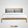 Дизайнерская кровать из массива дерева COZY D в современном стиле