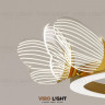Дизайнерский потолочный светильник BABETTA CH B с бабочкой