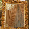 Дизайнерское зеркало в золотой раме “KYST” в вашем интерьере