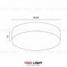 Накладной светодиодный светильник UZOKI
