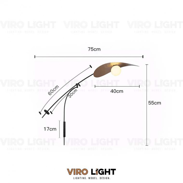 Настенный светильник YON GL 40