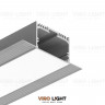 Алюминиевый профиль для светодиодной ленты под шпаклевку LEBI