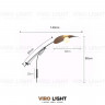 Настенный светильник YON GL 60 размеры модели